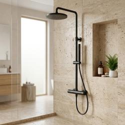 aquanello-eternal-thermostatic-shower-column-matte-black-25cm